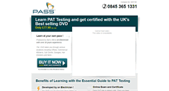 Desktop Screenshot of learn.pat-testing-course.com